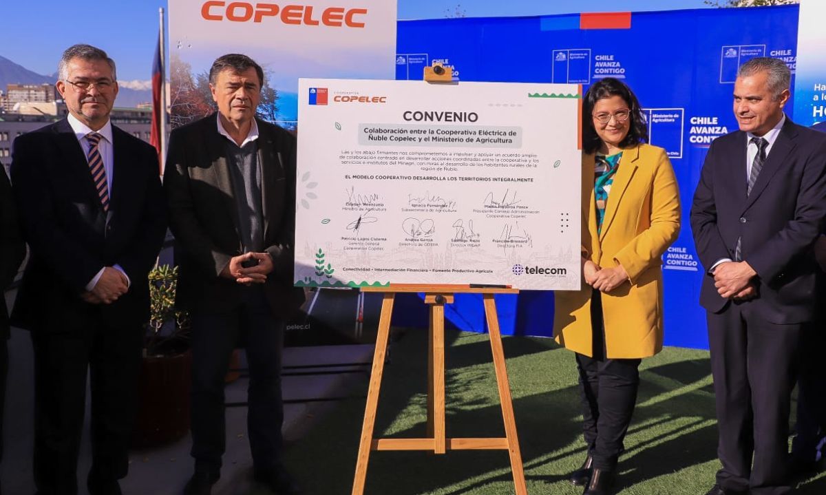 Convenio en Ñuble: Minagri y Copelec acuerdan fomento al cooperativismo agroalimentario