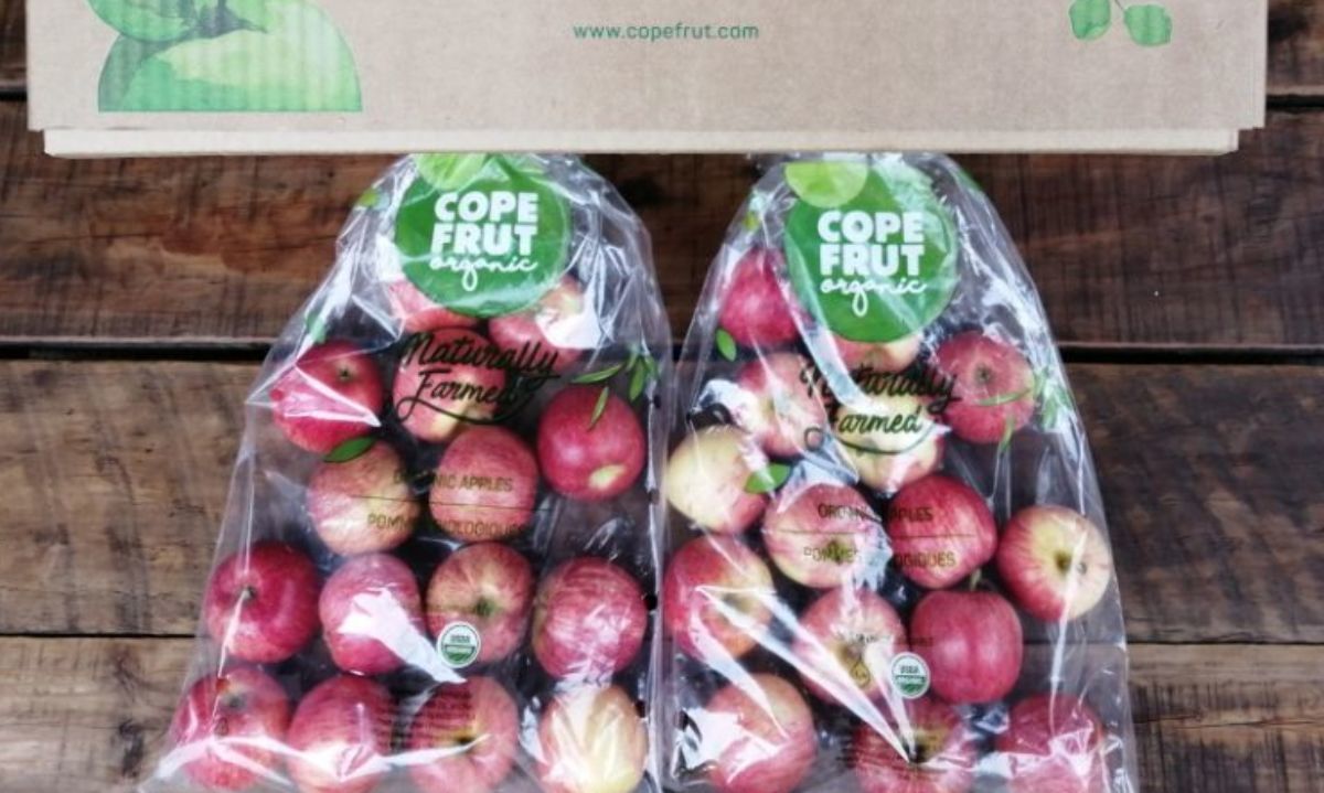 Copefrut alcanza el certificado de carbono neutral de sus manzanas orgánicas