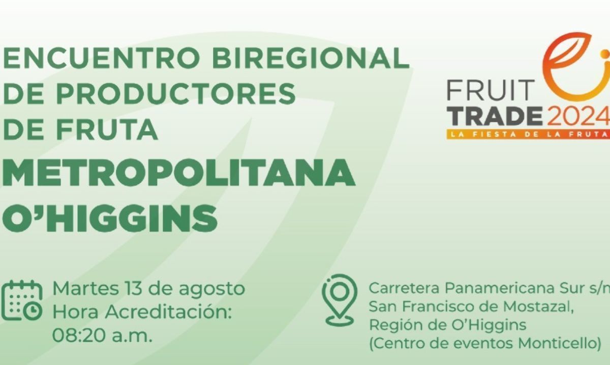 Encuentro Regional Biregional Metropolitana – O’Higgins de productores frutícolas