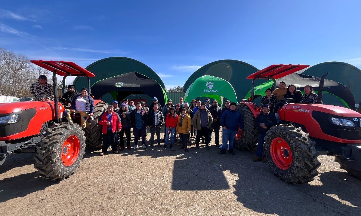 Pequeños agricultores de comunidades indígenas participaron en 2a. versión del curso de tractores  