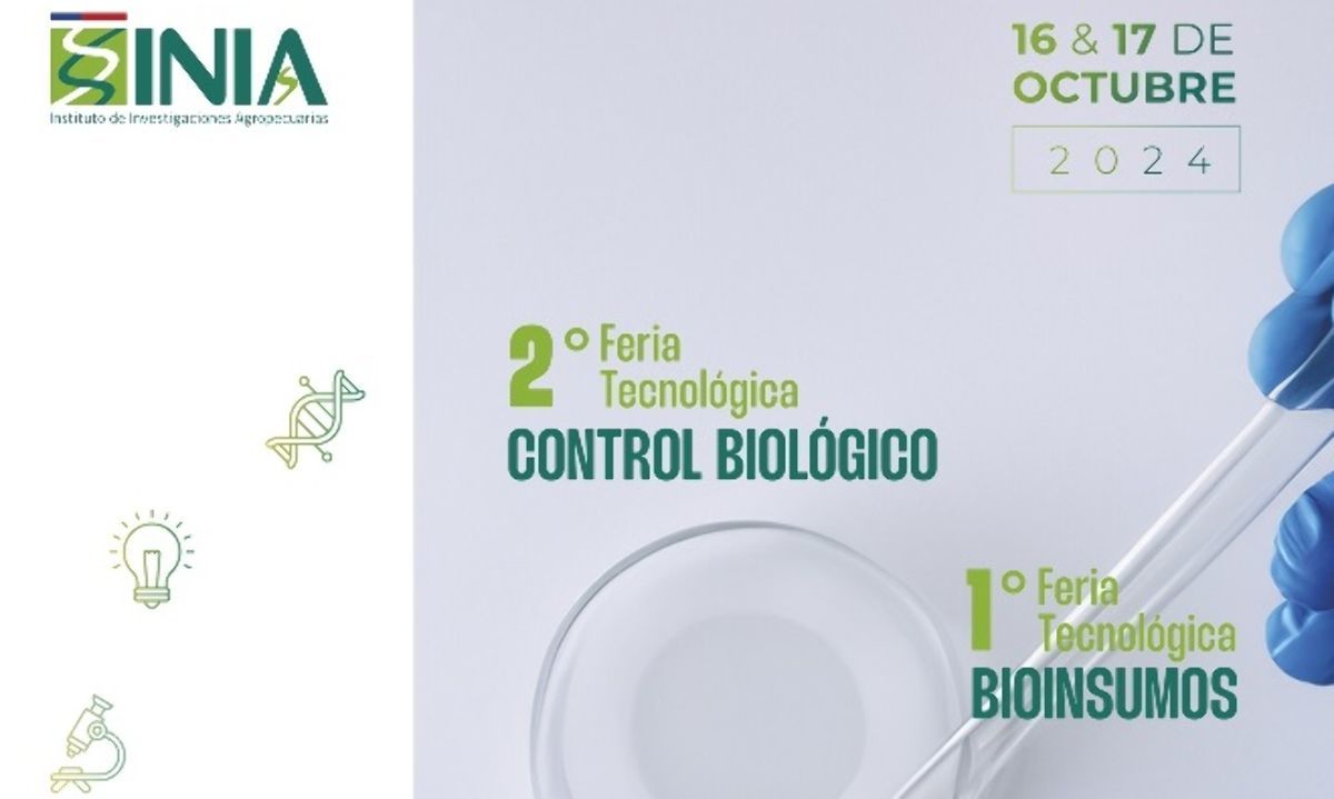 Chillán: Feria de Control Biológico y  Feria Tecnológica de Bioinsumos